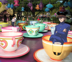 moonmolt:  kaiba at the happiest place on earth 