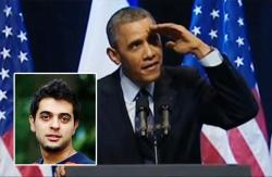 fuckyeahmarxismleninism:  “A Palestinian youth interrupts Obama’s