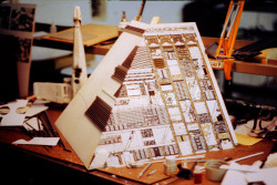 evilnol6:  .creating Tyrell Corporation building on the set