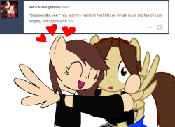 ask-star-singer:  An ask by ask-chloenightrose.I’ve never seen