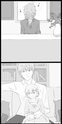 mikai-art: So what if aoba and noiz decided to adopt a daughter