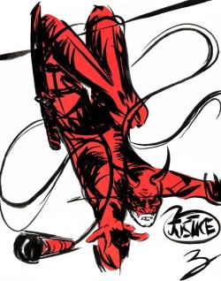 xombiedirge:  Daredevil by Peter Breese / Twitter / Tumblr