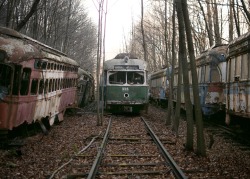 filthcityphotography:  filthcityphotography:  Abandoned trolley