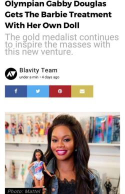 black-to-the-bones: Gymnast and Olympic gold medalist Gabby Douglas