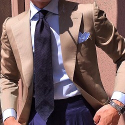 cordone1956:  Mr. Danielre with Bespoke suit , bespoke shirt
