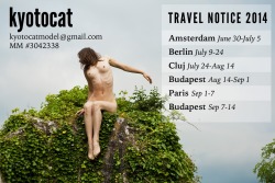 Hey lovely people! Here’s my first official travel notice