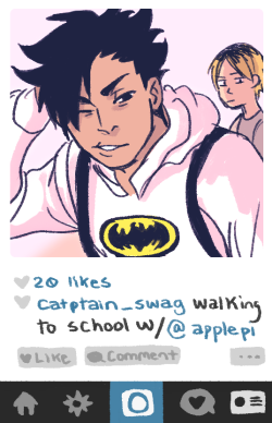 shounenkings:if kuroo had an instagram itd just be him throwing