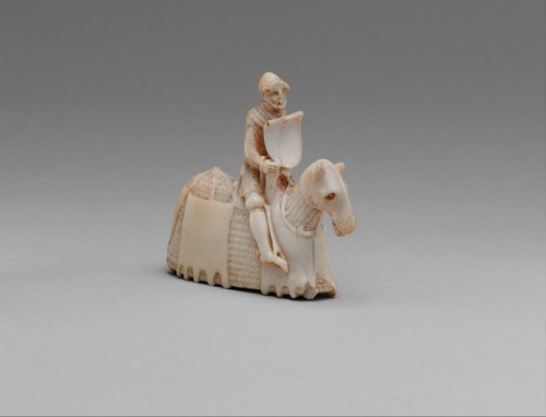 met-armsarmor:  Chess Piece in the Form of a Knight, Metropolitan