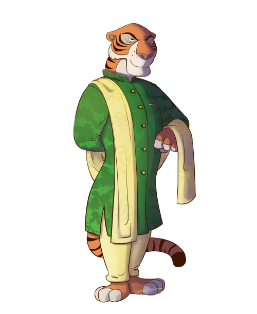 heythatsdeep:Shere Khan looking dignified and cunning in a sherwani!