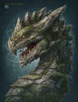 cyrail:  Earth Dragon by kerembeyit Featured on Cyrail: Inspiring