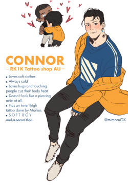 mimorugk:  rk-1k:  mimorugk: I promised to draw Connor from the