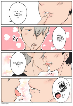 dedemidianart:  My inner fujoshi is going wild xDD love to the