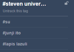 Junji Ito is now a related tag in the steven universe tag, thanks