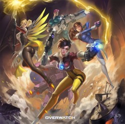 youngjusticer:  The power of unity.Overwatch, by Gang Zhixin.