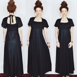 dayzea:1970’s Black Magic Maxi Dress. Available now! www.shopdayzea.com
