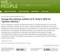 chronicdelight:  thedailywhat:  White House Petition of the Day: