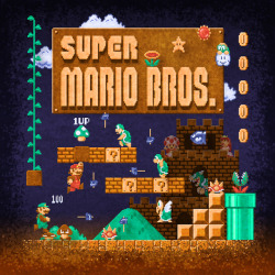 it8bit:  Super Mario Bros. Created by Like Likes || FB