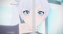 everyday-yuri:i’ve been watching rwby intros and weiss finally