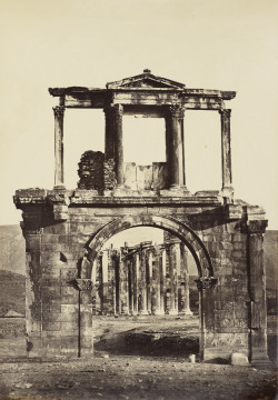 humanoidhistory:  Arch of Hadrian, Athens, Greece, 1880s, photo