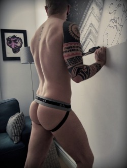 misterbutt:Sunday jock. CLICK TO ENTER OUR 躔 JOCKSTRAP GIVEAWAY