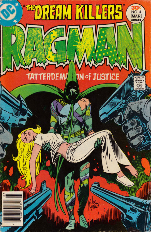 Ragman, No. 4 (DC Comics, 1977). Cover art by Joe Kubert.From Oxfam in Nottingham.