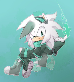 sonicsboom:  Art trade with some Deviant user uwu 