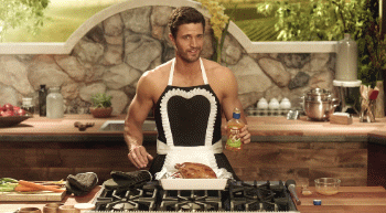 grounded-mermaid:  boxfullofcats:  cat-eye-chic:  eventualprocrastination:  plasmas-king:  darnni:  THIS IS SERIOUSLY A SALAD DRESSING COMMERCIAL WHAT ARE YOU REALLY TRYING TO SELL  equal sexual representation between both genders on tv   i will reblog