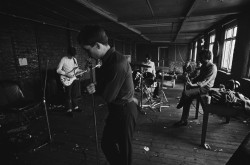 mrmonst3r:Joy Division. TJ Davidson’s rehearsal room, Little