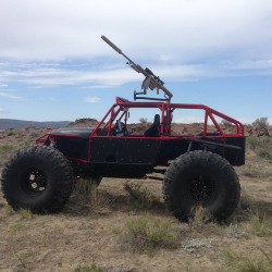 brownellsinc:  Barrett breakin out the big boys! Pic originally