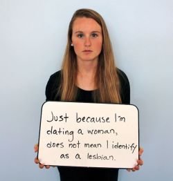 glaad:  Students participating in a new photo campaign are challenging