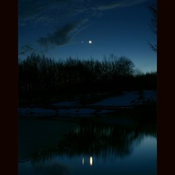 An Evening Sky Conjunction #nasa #apod #moon #venus #planet #turkey