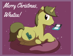 pbhorse: Secret santa for my boy @whatsapokemon ! Merry christumasu