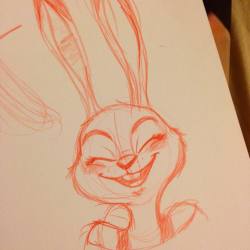 salemsthings:  The adorable miss Judy Hopps! I saw #Zootopia