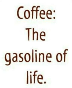 High octane please and thank you.