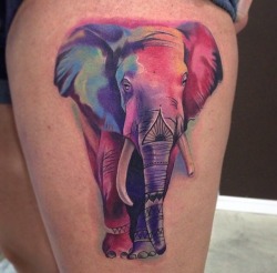 tattoos-org:  Loving my sweet elephant Submit Your Tattoo Here:
