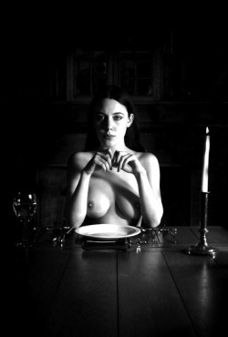 fortheloveofasub:  Dinner for Two We sit face-to-face, gazing