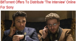 thinksquad:  The Interview may get shown after all.  After Sony