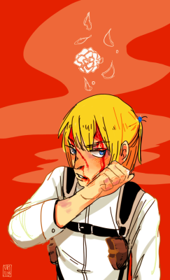 typohime:  i cant believe i havent drawn bloody and bruised (older!)armin