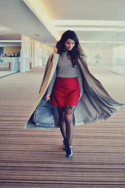 fashion-tights:  Gray Hall (by Nicoleta Buru)