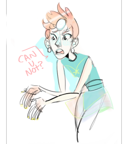 lesueurpeas:  every time i draw pearl i draw her differently…