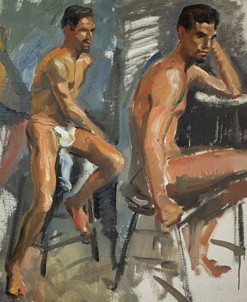 beyond-the-pale:  William F. Draper (1912-2003)  Model Study,