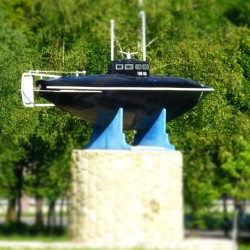 #Monument: First #submarine in #RussianEmpire   #Gatchina #Russia