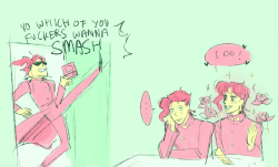 kakyoyoin:kakyoin hangs out with his fanon friends