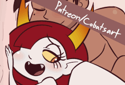 cobatnsfwblog:    Preview of my Hekapoo X Adult Marco animation