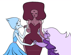 christeldoodles:  i felt like being self indulgent today! polygems