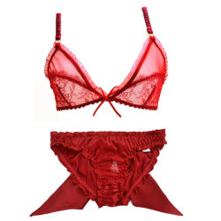 naughty-knickers:  La Lilouche - STELLA Bra and Knicker 