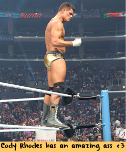 wrestlingssexconfessions:  Cody Rhodes has an amazing ass <3