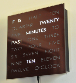 pr1nceshawn:  Numberless  Word Clock. 