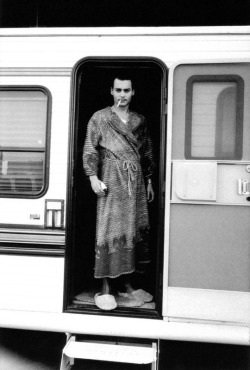 vintagesalt:  Johnny Depp by François Marie Banier on the set