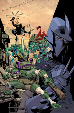 honeywell9color:  comicsforever: TMNT // artwork by Ryan Ottley